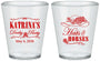 Custom Derby Day Plastic Shot Glasses - Hats And Horses | 320005