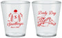 Custom Derby Day Plastic Shot Glasses - Horses | 320007