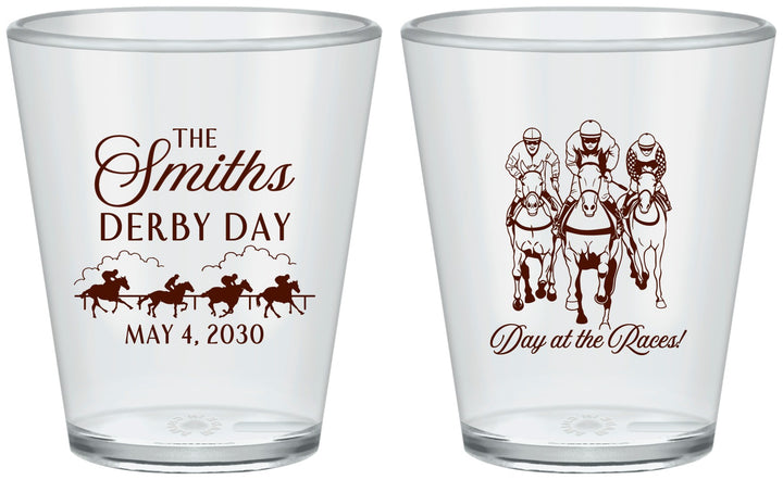 Custom Derby Day Plastic Shot Glasses - Day At The Races | 320009