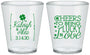 Custom Wedding Plastic Shot Glasses - Lucky In Love | 328