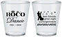 Custom Homecoming Plastic Shot Glasses - Hoco Dance | 330007