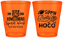 Custom Homecoming Plastic Shot Glasses - Hoco Spirit Week | 330014