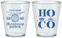 Custom Homecoming Plastic Shot Glasses - Hoco Dance | 330016