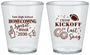Custom Homecoming Plastic Shot Glasses - Spirit Week | 330019