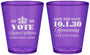 Custom Homecoming Plastic Shot Glasses - Hoco Queen Vote | 330020