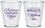 Custom Homecoming Plastic Shot Glasses - Hoco Maid Vote | 330028