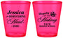 Custom Homecoming Plastic Shot Glasses - Hoco Maid Vote | 330029