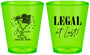 Custom 21st Birthday Plastic Shot Glasses - Legal At Last | 340005
