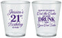 Custom 21st Birthday Plastic Shot Glasses - Candles Cake Drunk | 340010