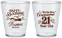 Custom 21st Birthday Plastic Shot Glasses - Cowgirl | 340013
