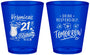 Custom 21st Birthday Plastic Shot Glasses - Drink Responsibly Tomorrow | 340015