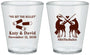 Custom Wedding Plastic Shot Glasses - We Bit The Bullet | 343