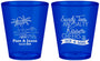 Custom Wedding Plastic Shot Glasses - Beach | 358