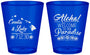 Custom Wedding Plastic Shot Glasses - Hawaii | 365