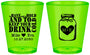 Custom Wedding Plastic Shot Glasses - Mason Jar | 373