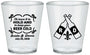 Custom Wedding Plastic Shot Glasses - Fleur De Lis | 378