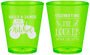 Custom Wedding Plastic Shot Glasses - Tractor | 381