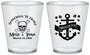 Custom Wedding Plastic Shot Glasses - Anchor Nautical | 391