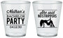 Custom Bachelor Party Plastic Shot Glasses - Strip Club | 40008
