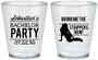 Custom Bachelor Party Plastic Shot Glasses - Strip Club | 40017