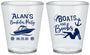 Custom Bachelor Party Plastic Shot Glasses - Nautical Boats | 40021