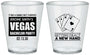 Custom Bachelor Party Plastic Shot Glasses - Las Vegas | 40026
