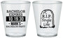 Custom Bachelor Party Plastic Shot Glasses - Rip Single Life | 40028