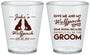 Custom Bachelor Party Plastic Shot Glasses - Wolfpack | 40036