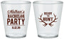 Custom Bachelor Party Plastic Shot Glasses - Ready To Hunt | 40044