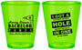 Custom Bachelor Party Plastic Shot Glasses - Golf | 40055