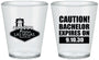 Custom Bachelor Party Plastic Shot Glasses - Las Vegas | 40056