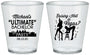 Custom Bachelor Party Plastic Shot Glasses - Last Vegas | 40062