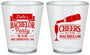 Custom Bachelor Party Plastic Shot Glasses - Cheers | 40072