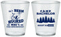 Custom Bachelor Party Plastic Shot Glasses - Fishing | 40080