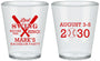 Custom Bachelor Party Plastic Shot Glasses - Baseball | 40086