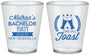 Custom Bachelor Party Plastic Shot Glasses - One Last Toast | 40095