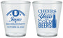 Custom Bachelor Party Plastic Shot Glasses - Cheers | 40097