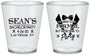 Custom Bachelor Party Plastic Shot Glasses - Forma | 40098
