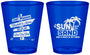 Custom Wedding Plastic Shot Glasses - Sun Sand Drink In My Hand | 416
