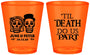 Custom Wedding Plastic Shot Glasses - Til Death Do Us Part | 441