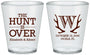 Custom Wedding Plastic Shot Glasses - Monogram | 442