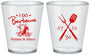 Custom Wedding Plastic Shot Glasses - I Do Barbecue Bbq | 447