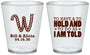 Custom Wedding Plastic Shot Glasses - To Have And To Hold | 449