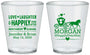 Custom Wedding Plastic Shot Glasses - Happily Ever After | 452