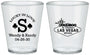 Custom Wedding Plastic Shot Glasses - Las Vegas | 456