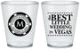 Custom Wedding Plastic Shot Glasses - Las Vegas | 457