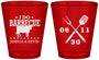 Custom Wedding Plastic Shot Glasses - I Do Barbecue Bbq | 471