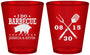 Custom Wedding Plastic Shot Glasses - I Do Barbecue Bbq | 473