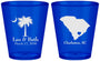 Custom Wedding Plastic Shot Glasses - Palmetto Tree | 476