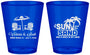 Custom Wedding Plastic Shot Glasses - Sun Sand Drink In My Hand | 479